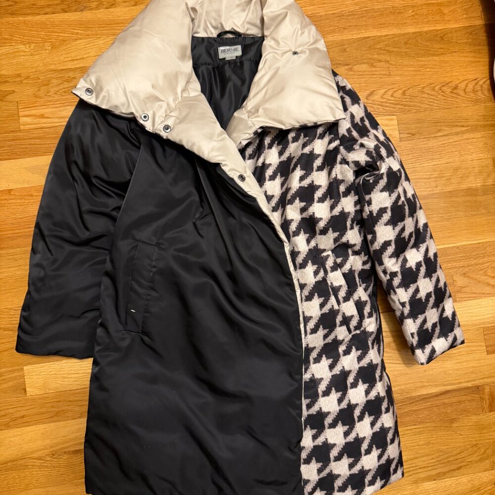 Bernie Mixed Print Puffer - Picture 6 of 9